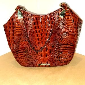 Brahmin Marianna shoulder bag in Pecan